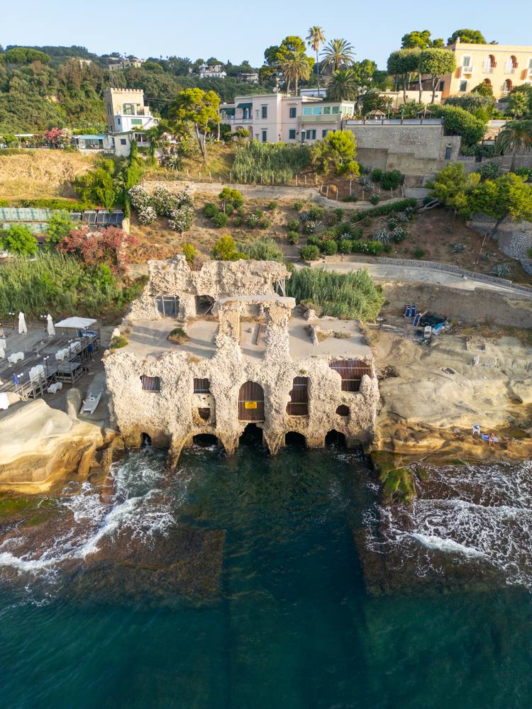 Palazzo degli Spiriti from drone