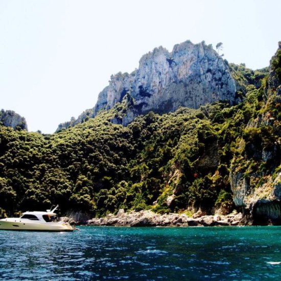 Boat in Capri
