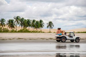 Jericoacoara is a virgin beach hidden behind the dunes of the west coast of Jijoca de Jericoacoara, Ceará, Brazil