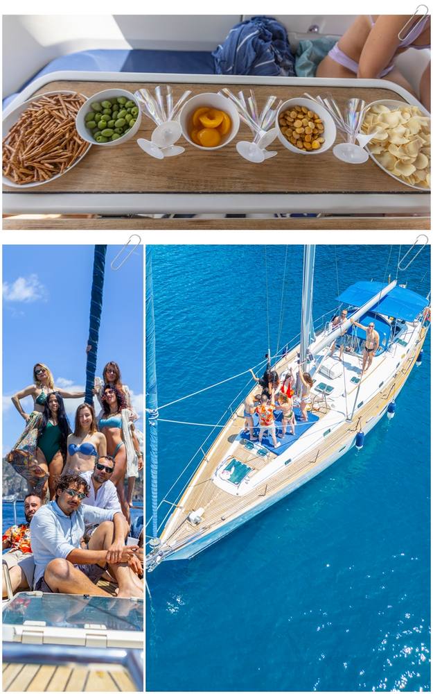 Barca a vela per tour esperienziali ed eventi a Napoli